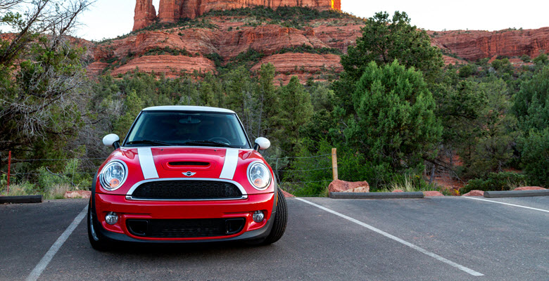 Red Mini Cooper S