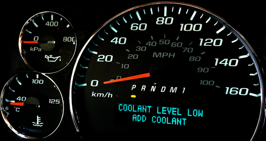 MINI Low Coolant Warning