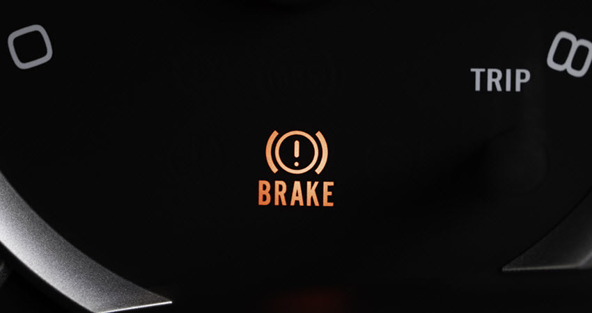 BMW Brake Warning Light