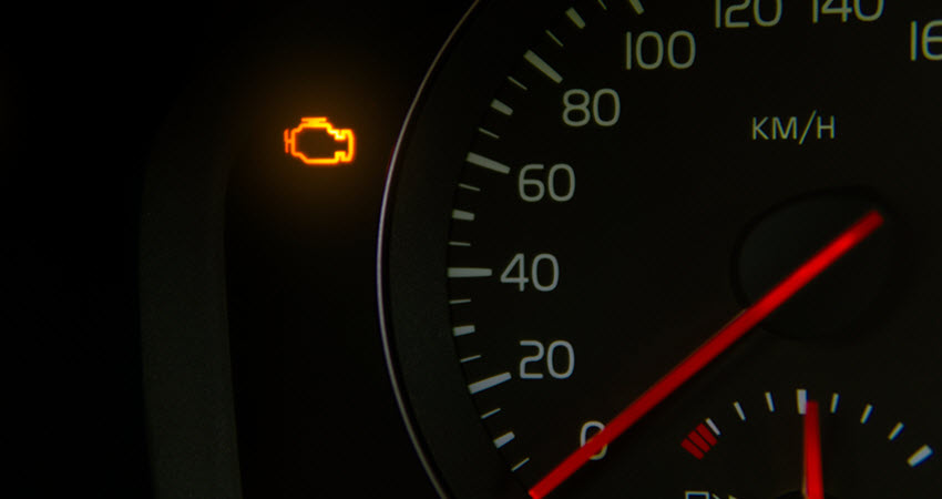 Mercedes Illuminated Check Engine Light