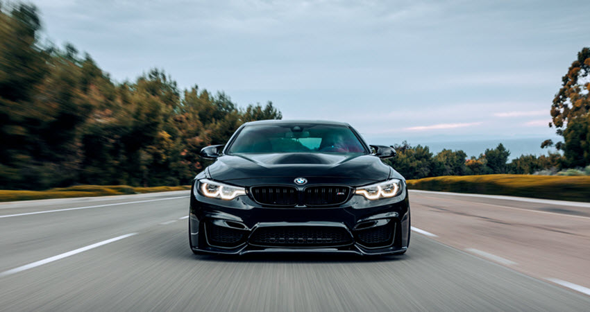 Black BMW M4 Car